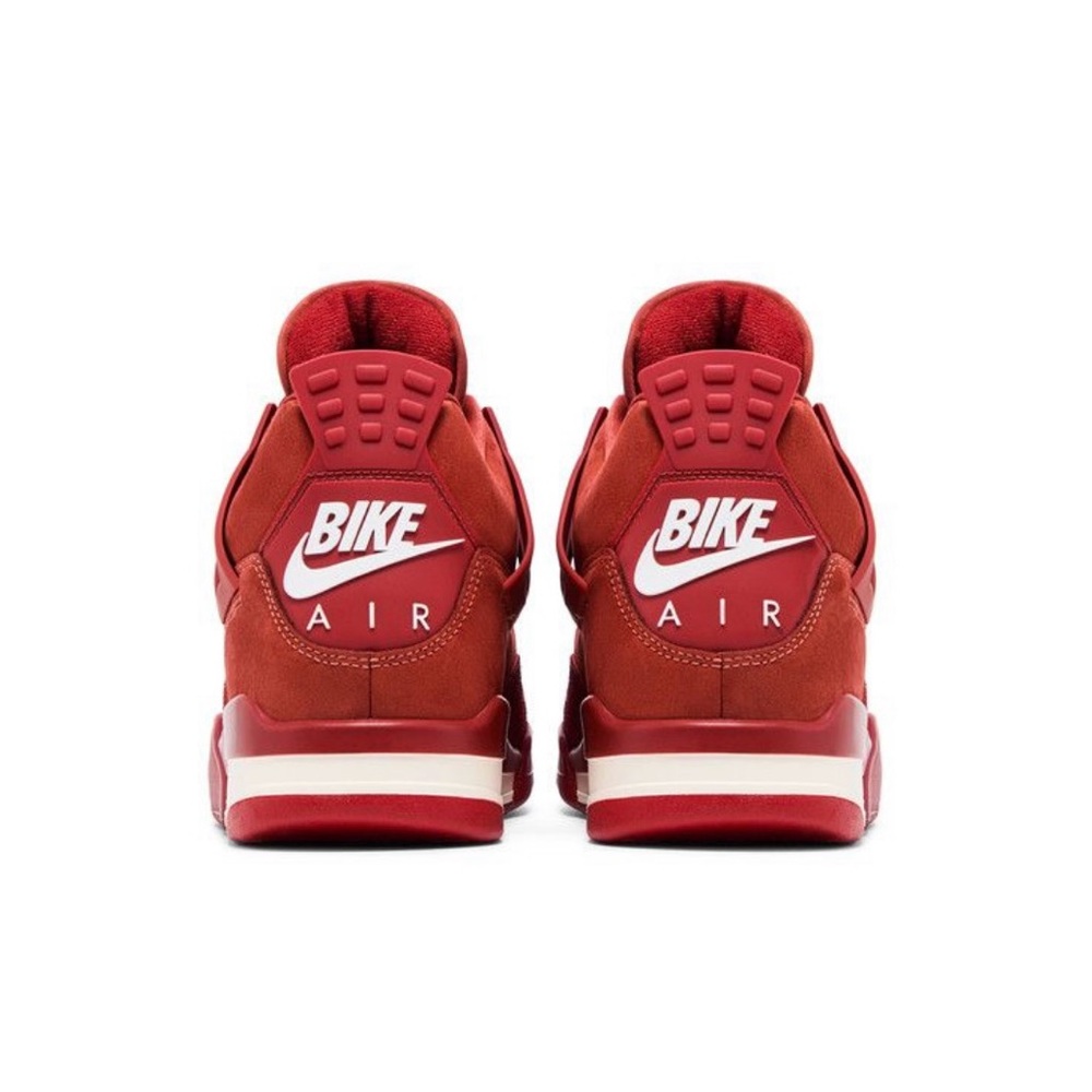 Nike Red Athletic Shoes with Air Technology